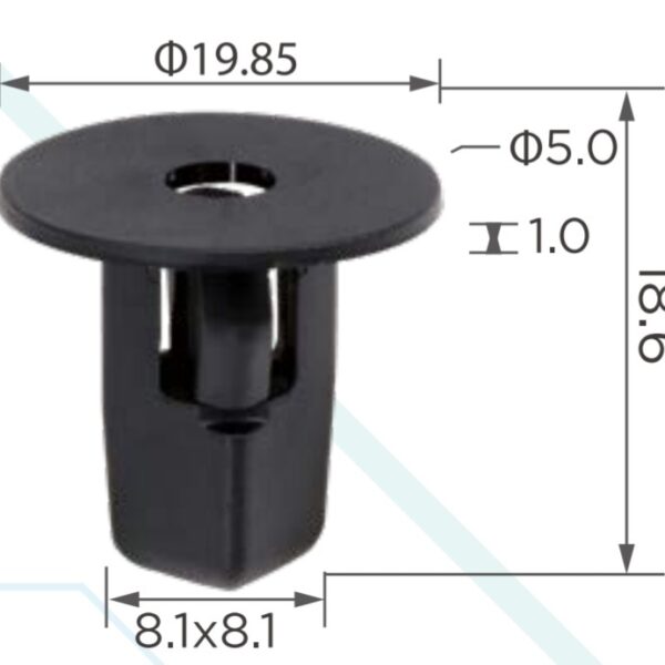 SPLASH GUARD/ WHEELARCH CLIP - C0031