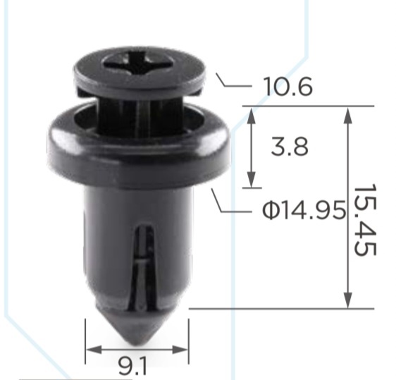 REAR TRAY CLIP - C0145