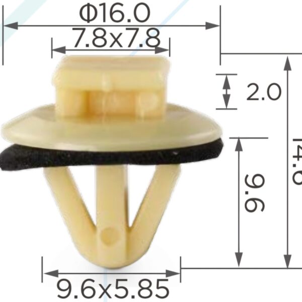 REAR PANEL TRIM STRIP - C0356