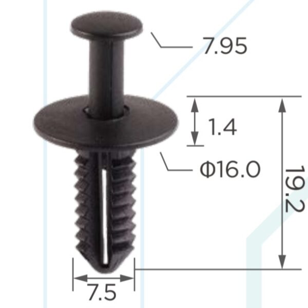 FRONT FLOOR, ENGINE CLIP - C0880