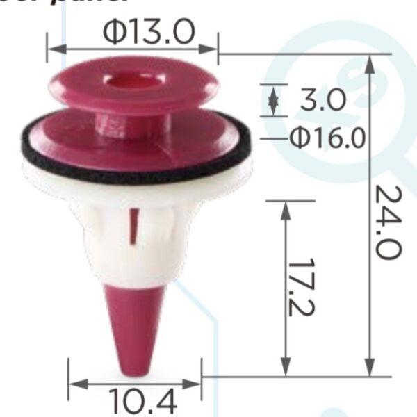 DOOR PANEL CLIP - C1022
