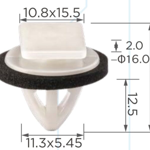 SIDE MOULDING CLIP - C1114