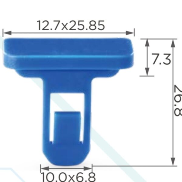 FRONT AND REAR BUMPER, ROCKER PANEL CLIP - C1167
